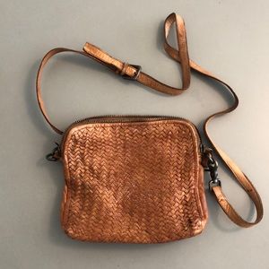 TANO brown woven crossbody purchased from Anthro
